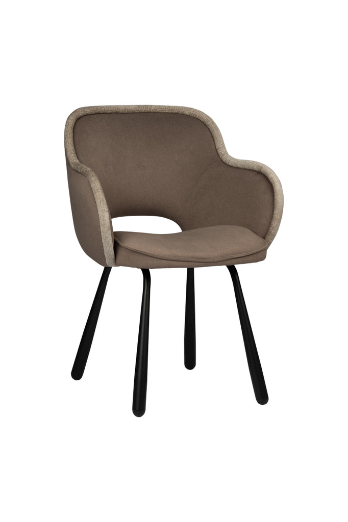 Eetkamerstoel Elephant Chocolate Bruin